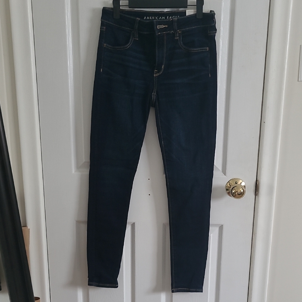 American Eagle Outfitters Blue Skinny Jeans